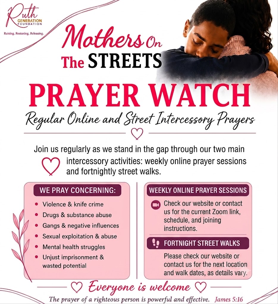 Mothers on the Streets Prayers
